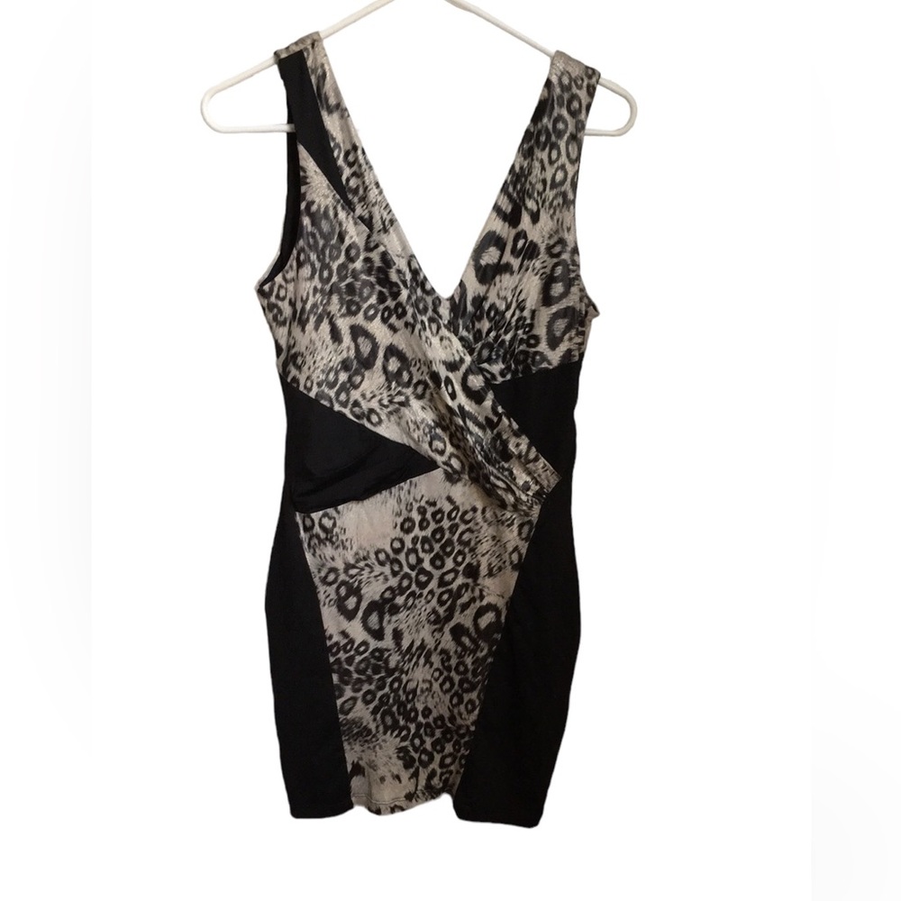 Nikibiki leopard cocktail dress